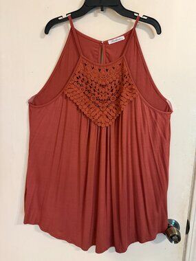 Fashion Spaghetti Strap/Halter Shirt Size XL , NWOT